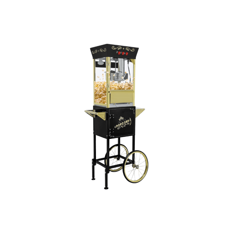 Black/Gold Popcorn Machine