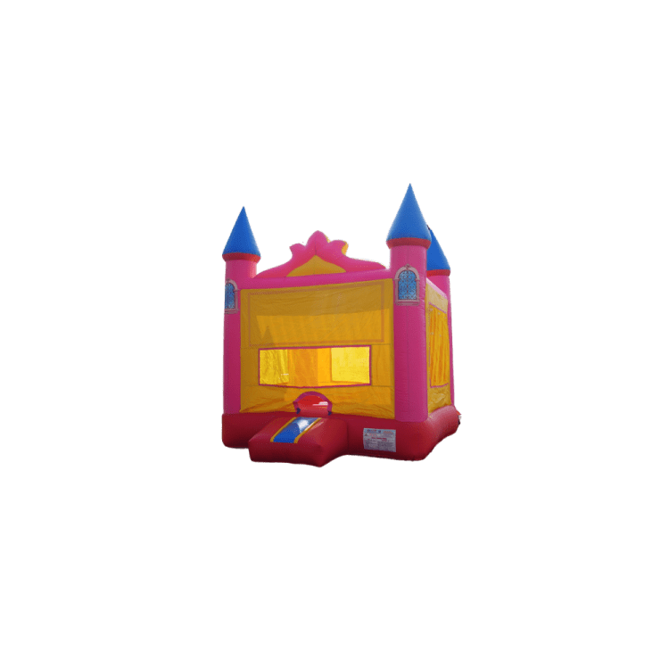 13x13 Pink Castle Bounce House